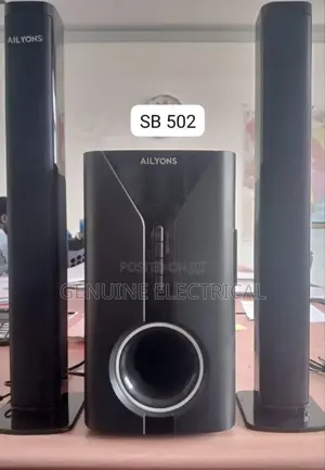 2.1ch Ailyons Sub Woofer System BT/USB/FM Tall Boy