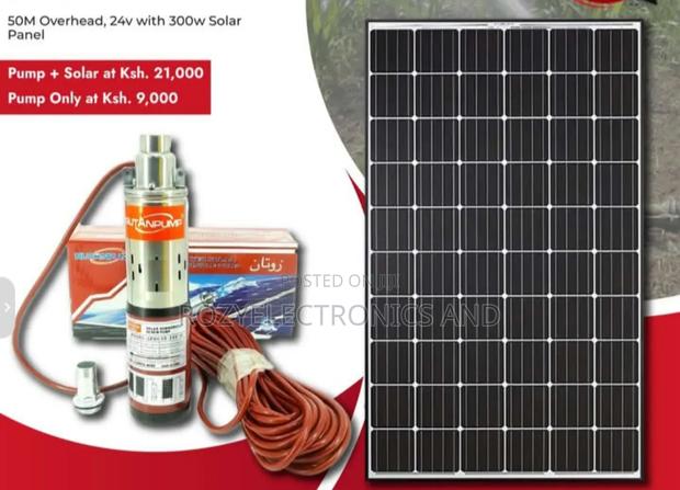 Solar Panel and Water Pump Guy - main view