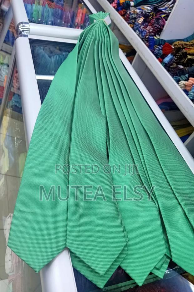 Mint Green Executive Single Ties - main view