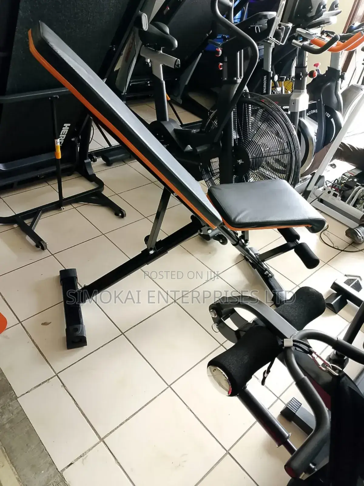 Gym Dumbell Press Foldable Bench