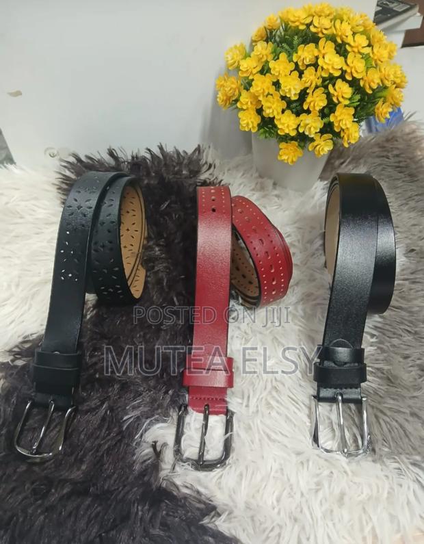 Ladies Leather Belts - main view