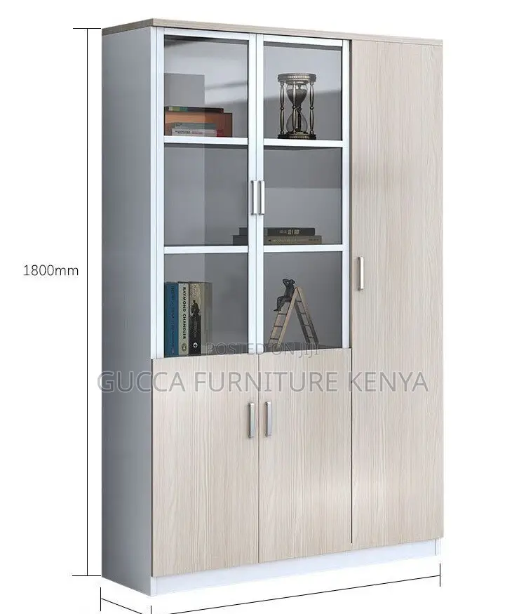 Cabinets:3-Door Wooden Home Office Executive Cabinet