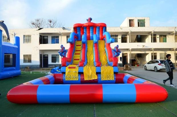 Inflatable Swimming Pools Slide
