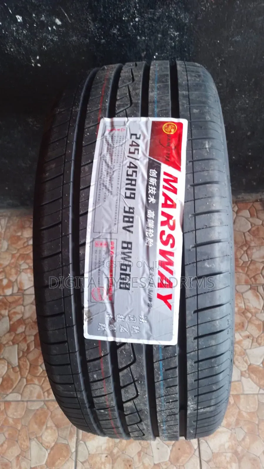 245/45r19 Marsway Tyres Brand New