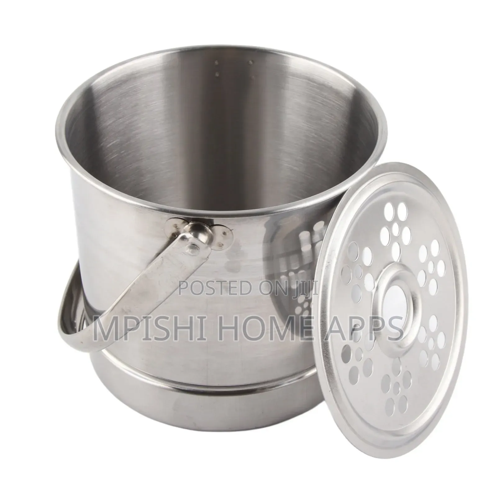 1.8L Stainless Steel Ice Bucket With Drip Tray