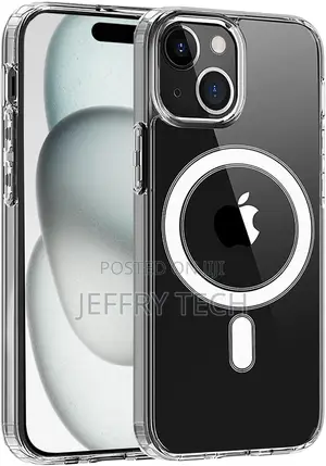 EMODIL Case for iPhone 15 Magsafe Clear Cover Magnetic Wire