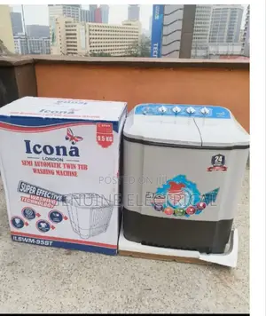 9.5kg Icona Top Load Washing Machine Twin Tub