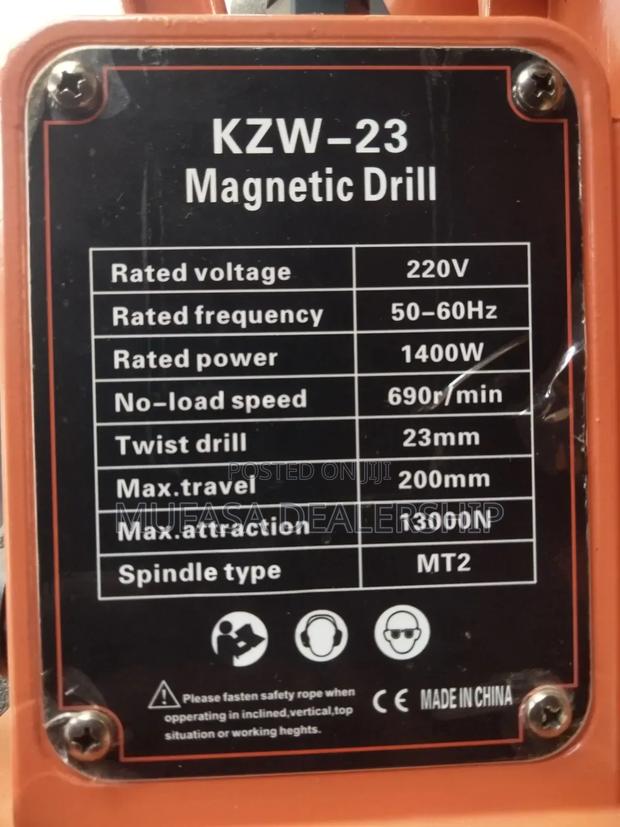 1400W Magnetic Drill 23mm - thumbnail 2