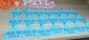 Laser Engraved Goat Tags