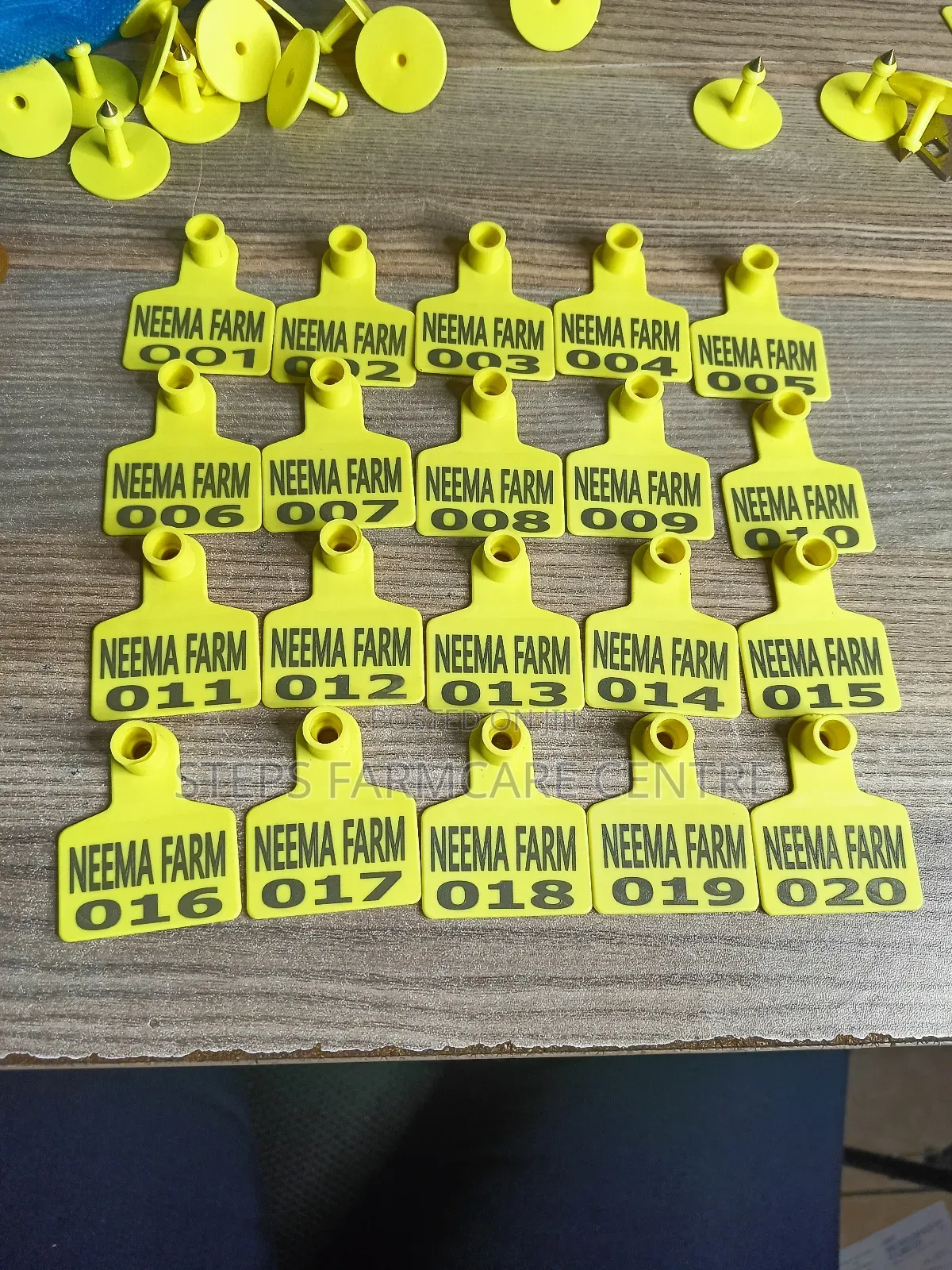 Ear Tags Branded/Goats