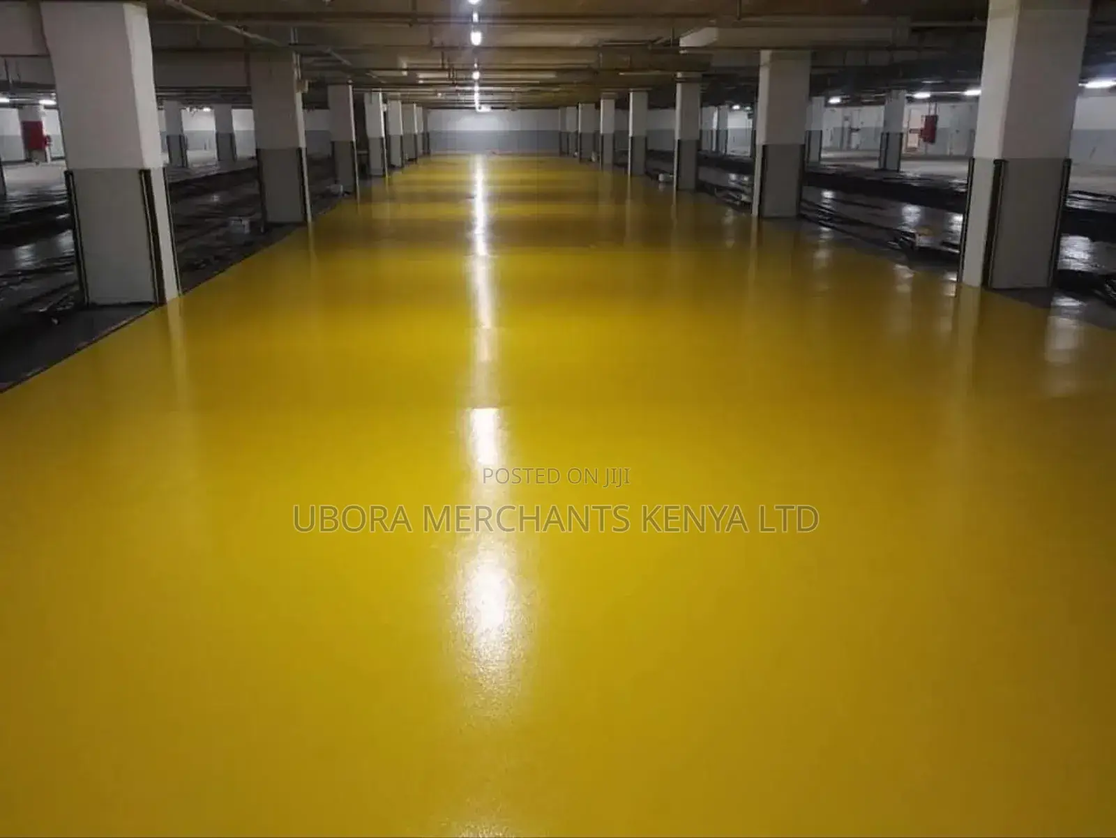 Parking Spaces Flooring Using Epoxy 4mm