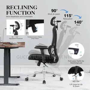 Office Chairs: Orthopedic Adjustable Desk Chair for Study