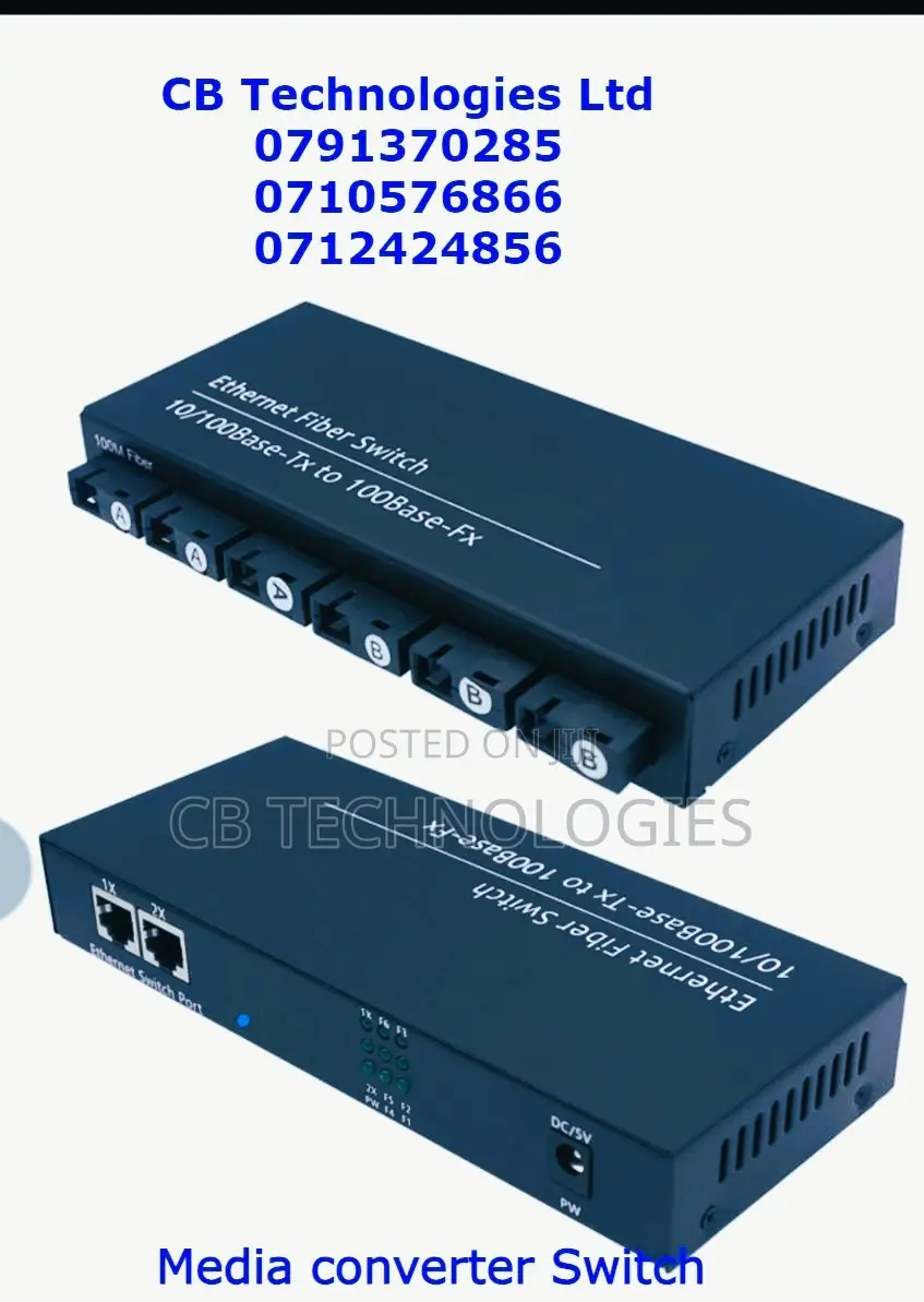 Single Core Media Converter Switch(3A/3b)