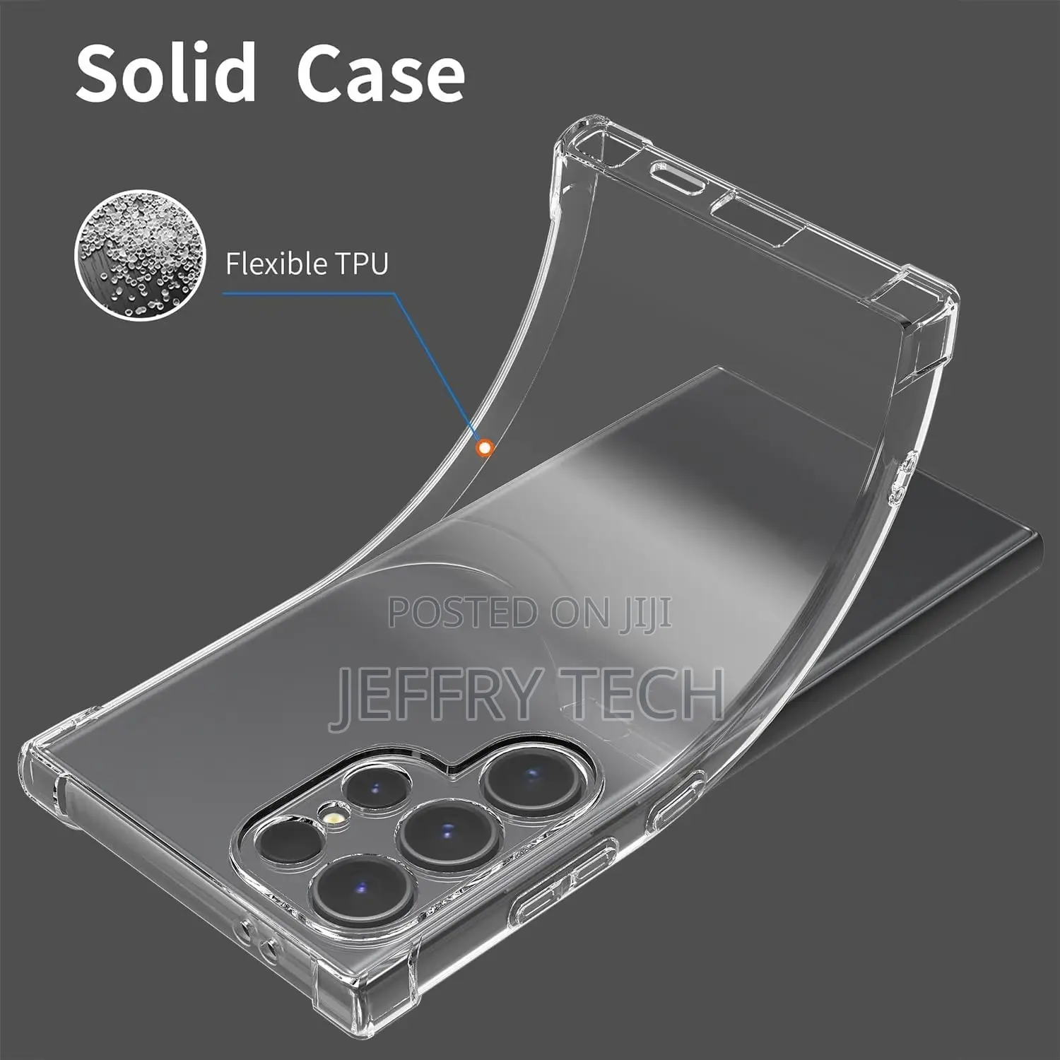 Samsung Galaxy S23 Ultra Shockproof Case Reinforced Edges P