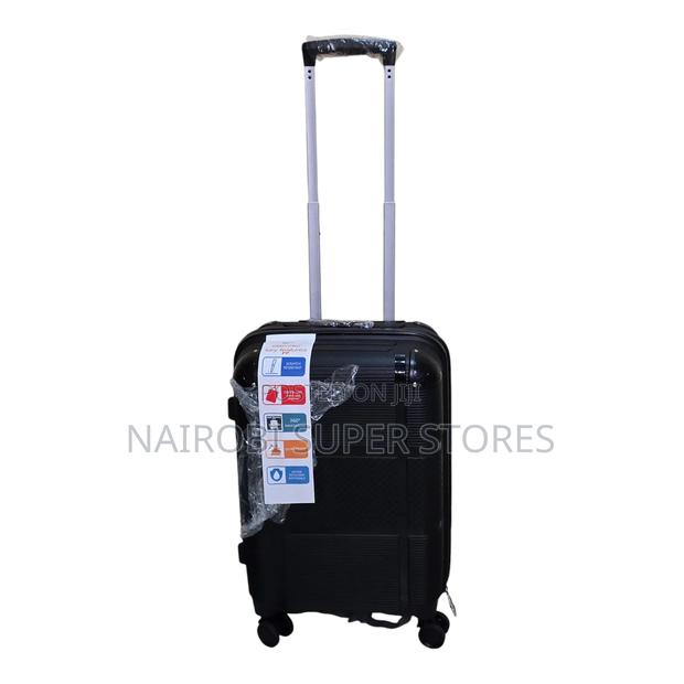 Cabin Size Unbreakable Small Suitcase Black 21"Inches Height