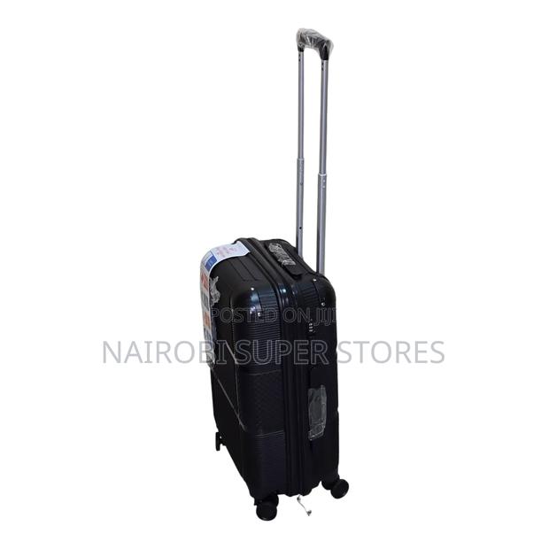 Cabin Size Unbreakable Small Suitcase Black 21"Inches Height - thumbnail 2