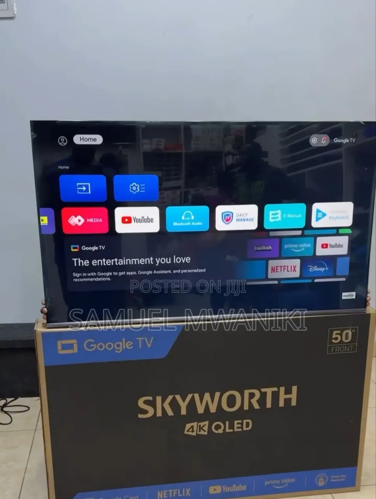 Skyworth 50" Uhd Qled Google Tv
Latest Model