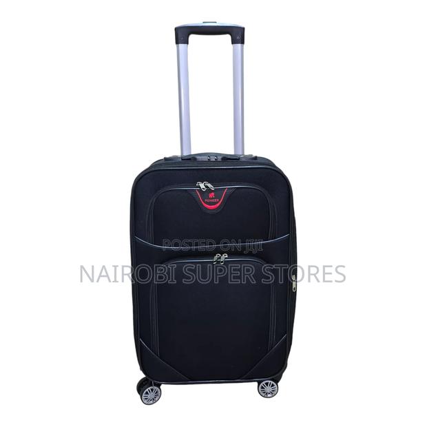 Cabin Size Fabric Small Travel Suitcase 19" Height Pioneer