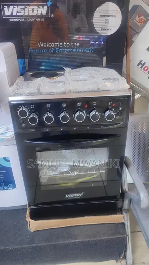 Vision Plus 60 X 60 3 Gas + 1 Electric Cooker Electric Oven