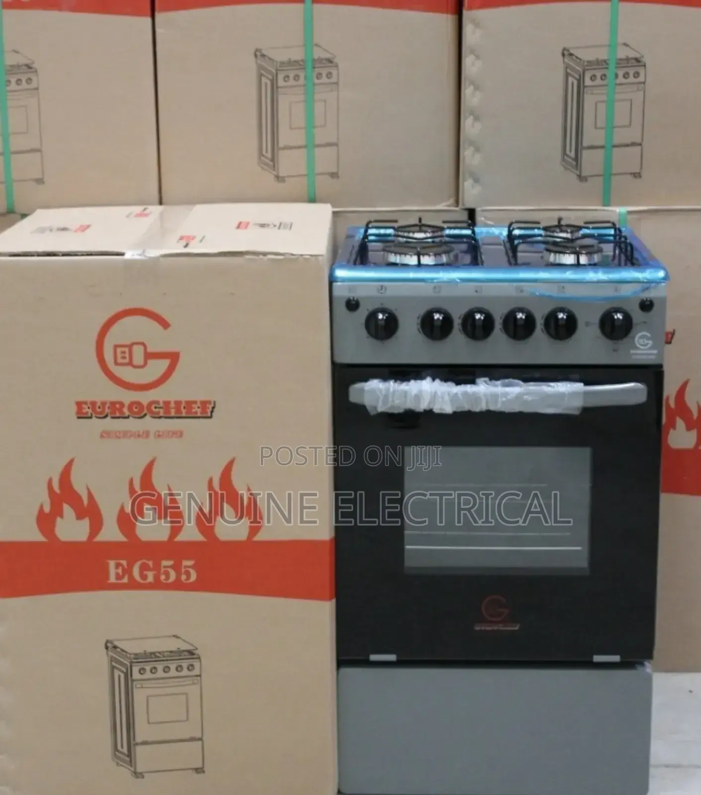Uorochef Cooker Full Gas Oven Electric