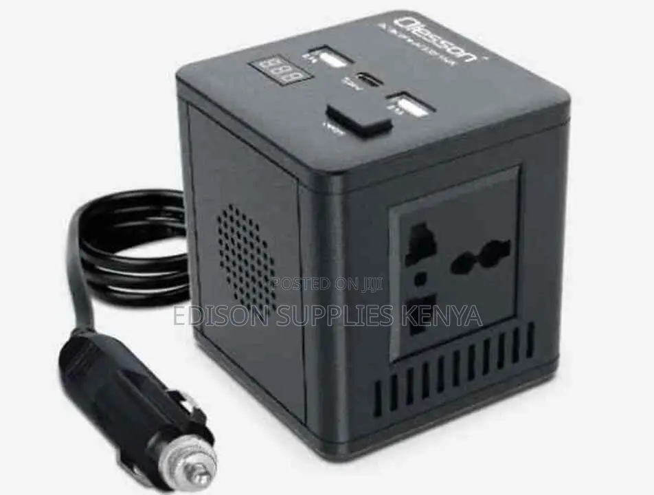 Car Power Inverter 12v Dc to 220v Extension Cable Converter