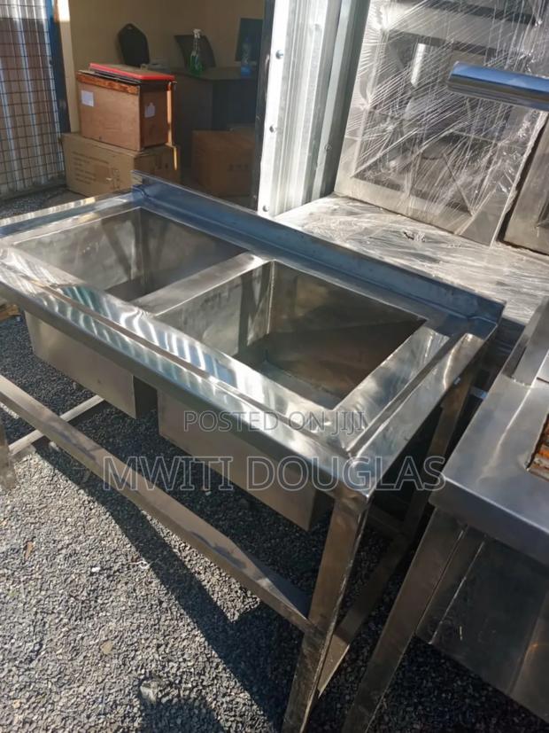 Use Friendly Double Washing Sink Available in Nairobi