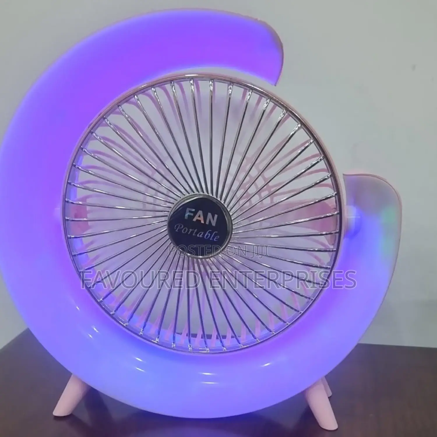 Desktop Fan With Light