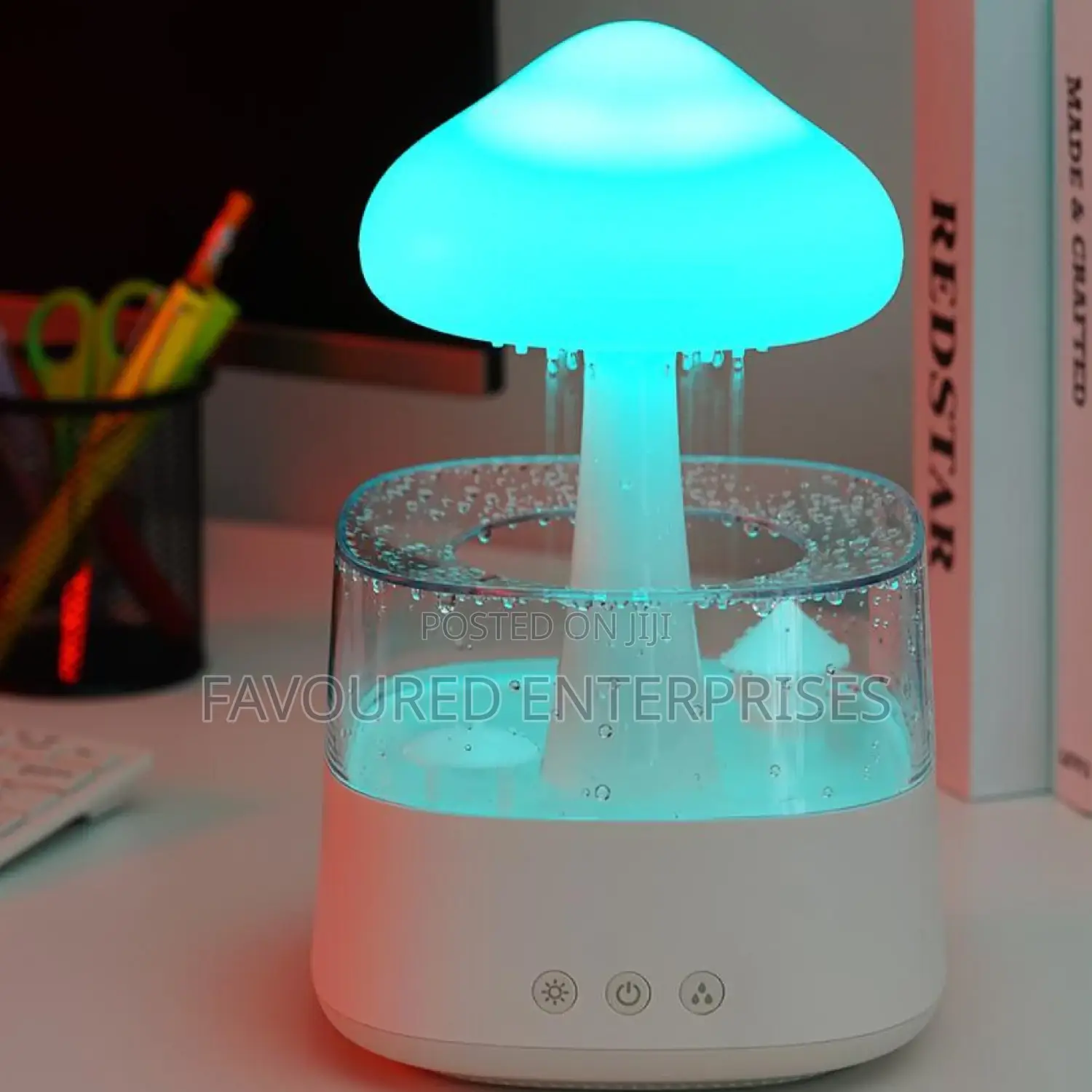 Bluetooth Speaker With Rain Cloud Humidifier
