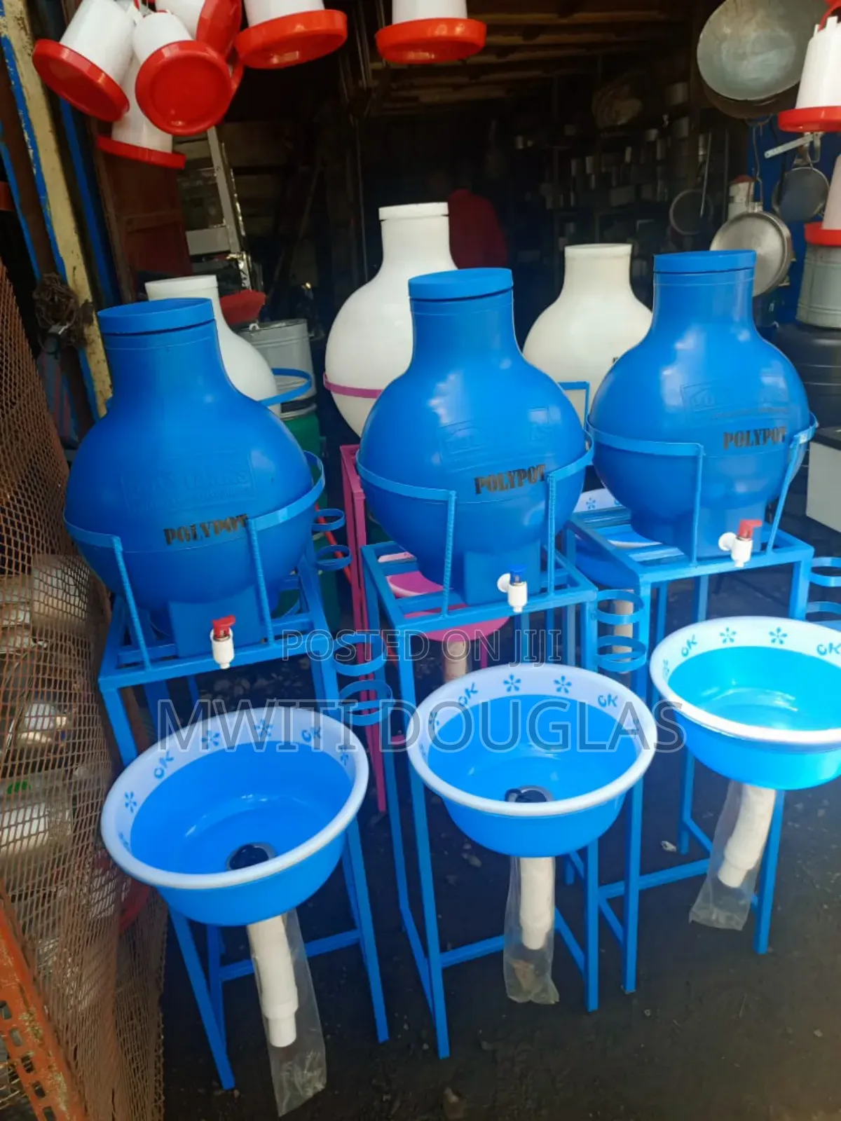Complete Set Hygienic Hands Washing Station