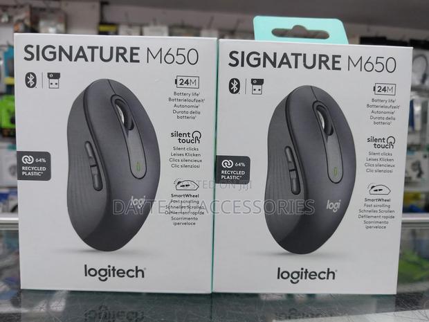 Logitech Signature M650 Wireles Bluetooth Mouse (Graphite) - thumbnail 2