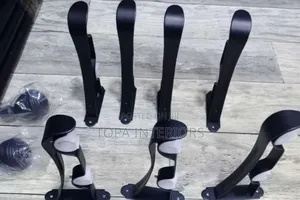 Black Curtain Pole Hooks Brackets Wall Mounted Brackets