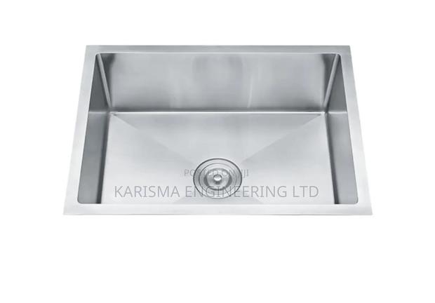 Stainless Steel Single Bow Sink - main view