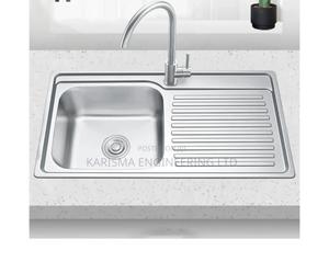 Single Stainless Steel Kitchen Sink - thumbnail 2