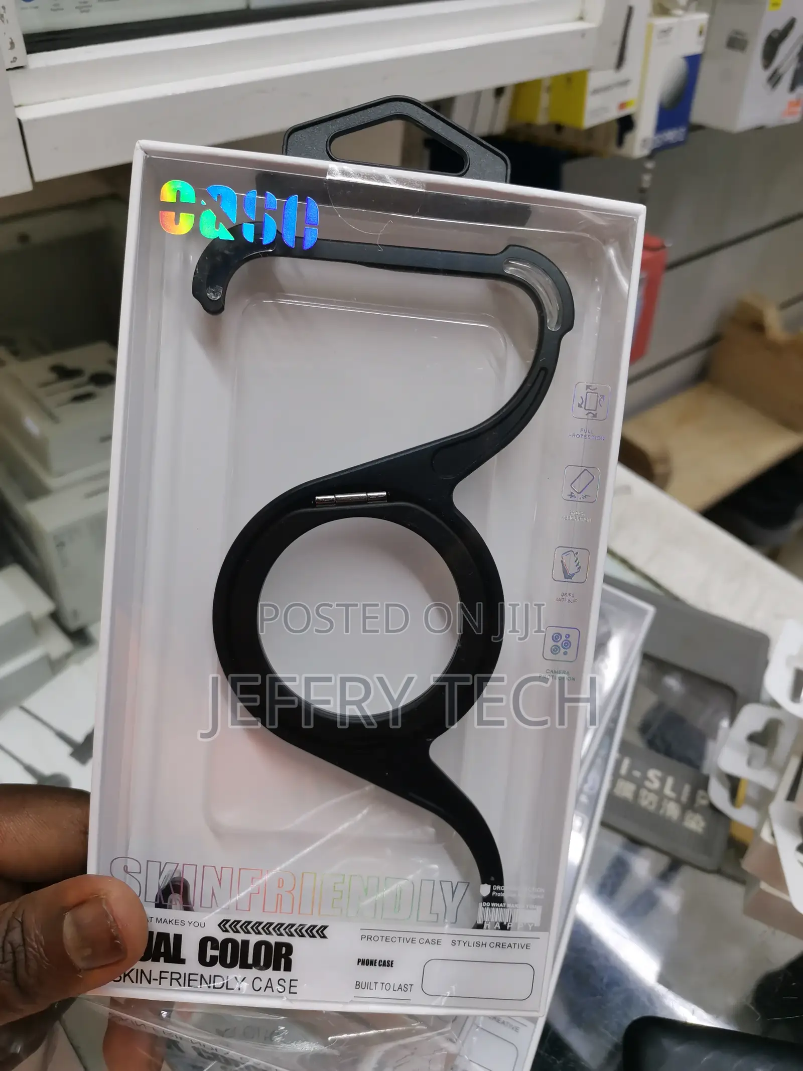Creative Nude Borderless Bracket Metal for iPhone 16 Pro Max