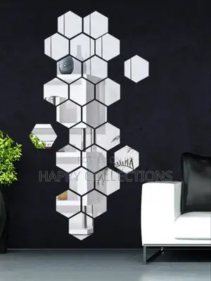 Hexagonal Wall Stickers ( 12pcs Set)