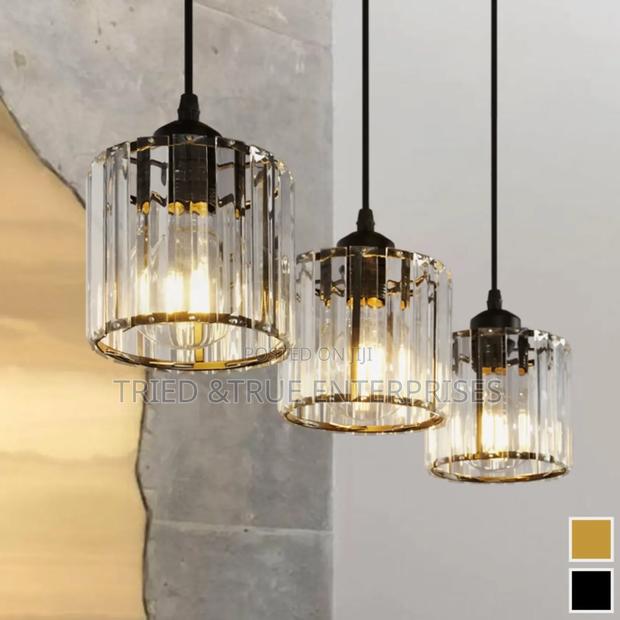 Elegant Crystal Clear Pendant Light Rd3q - thumbnail 2