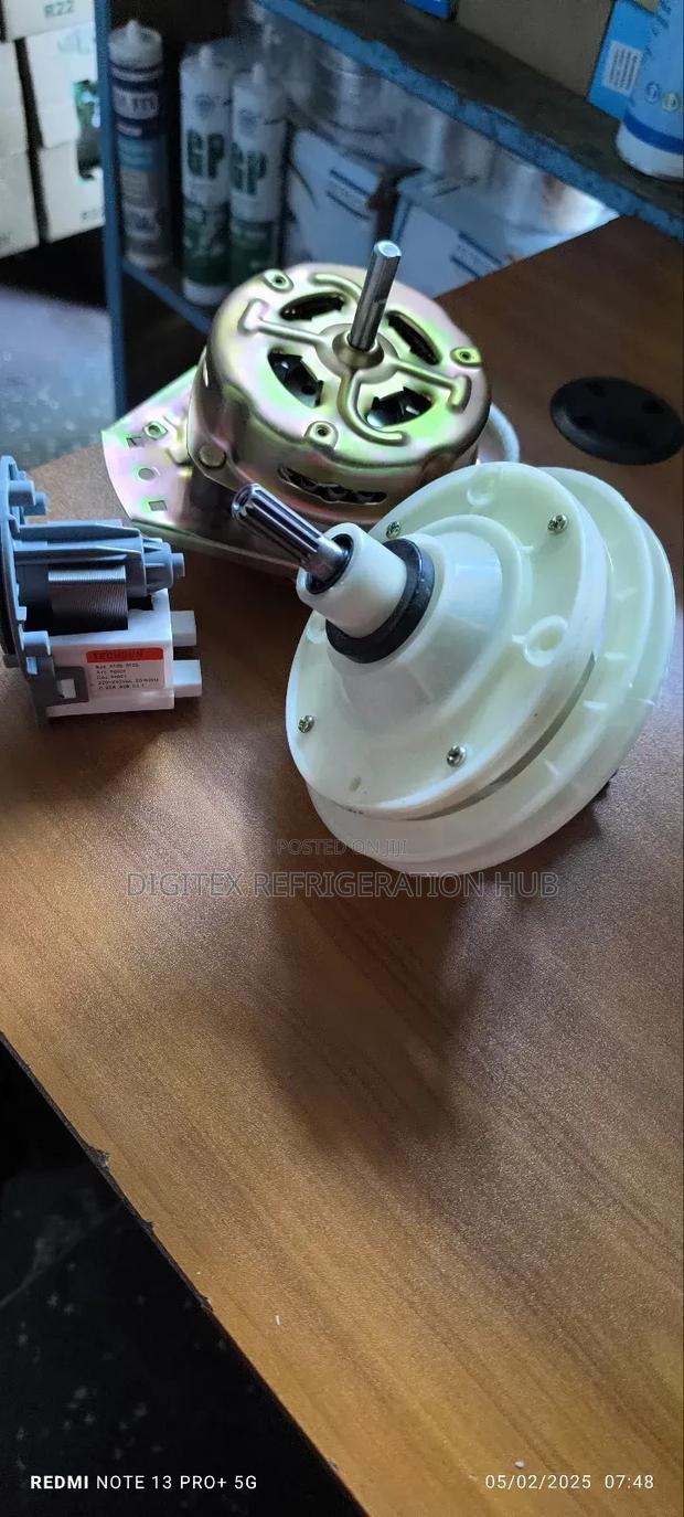 Washing Machine Motors , Drain Pump and Gear Box