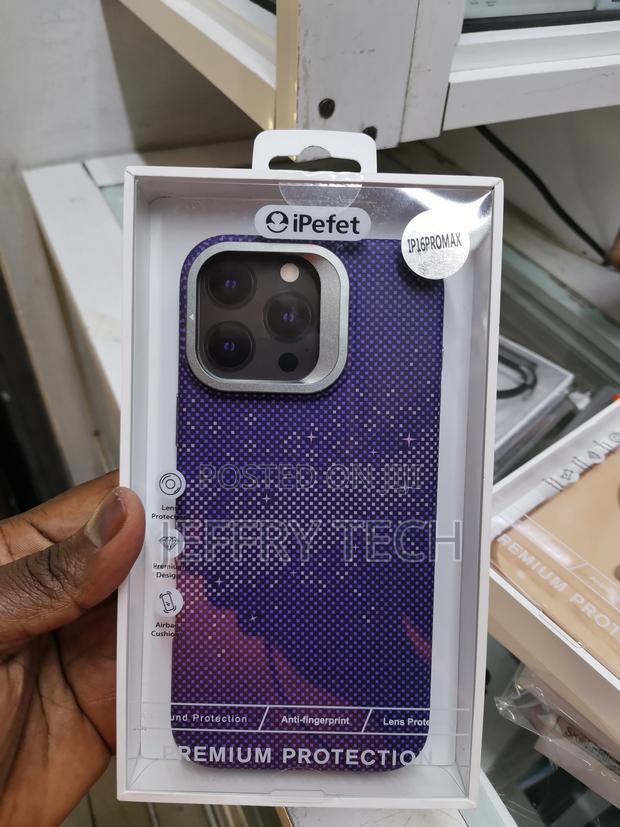 Magsafe Carbon Fiber Case With Camera for iPhone 16 Pro Max - main view