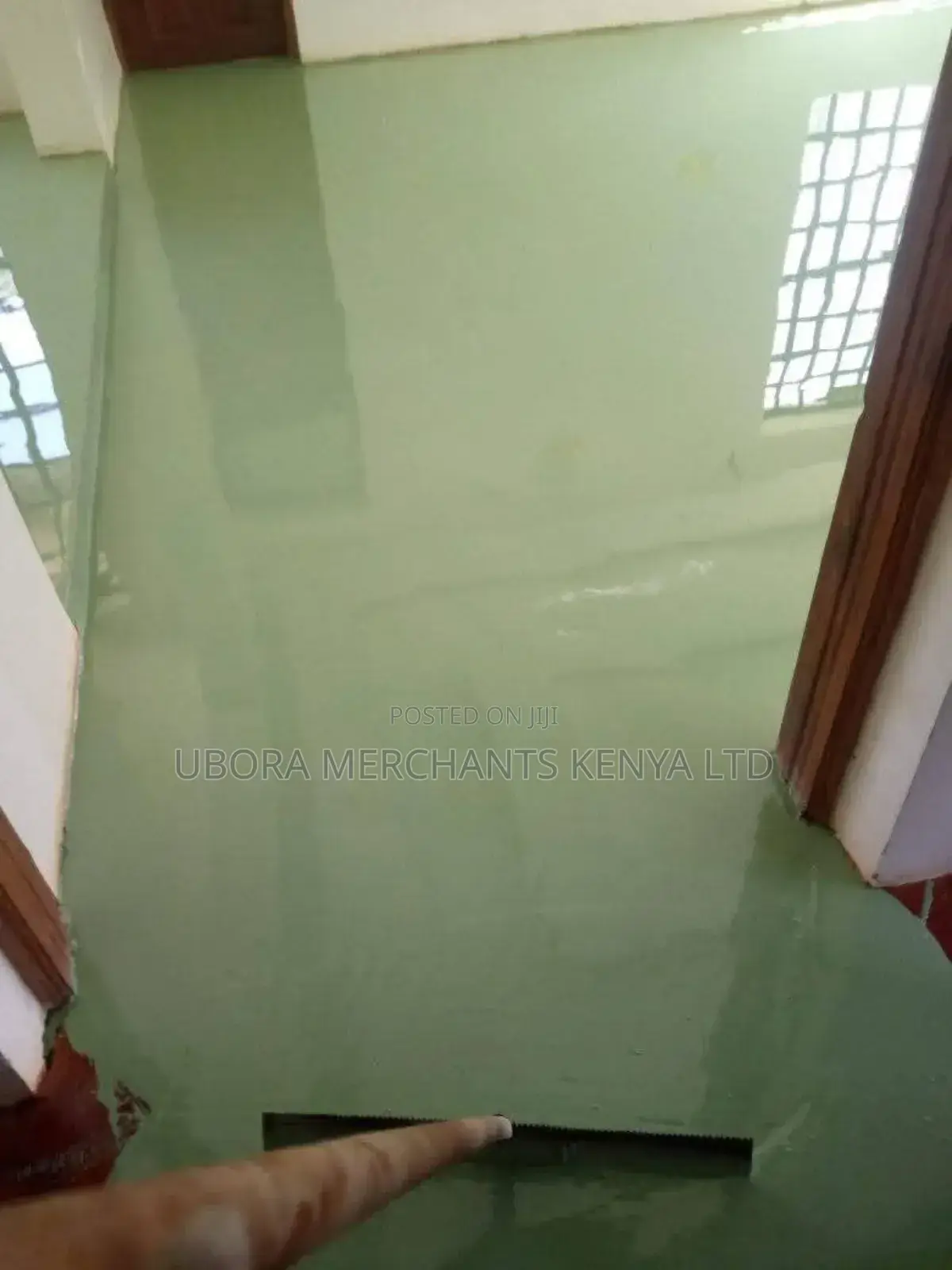 Light Green Epoxy Flooring