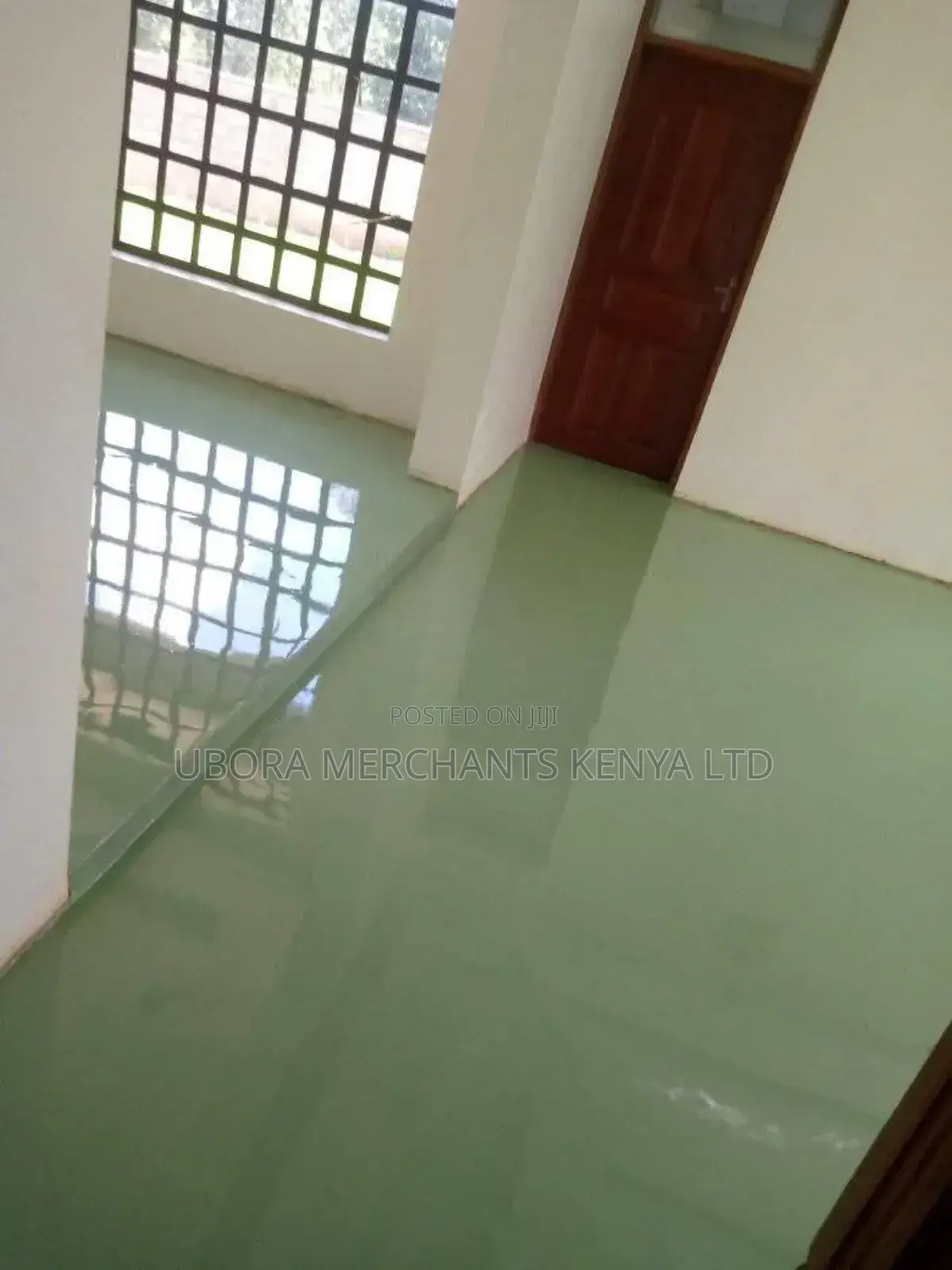 Light Green Epoxy Flooring