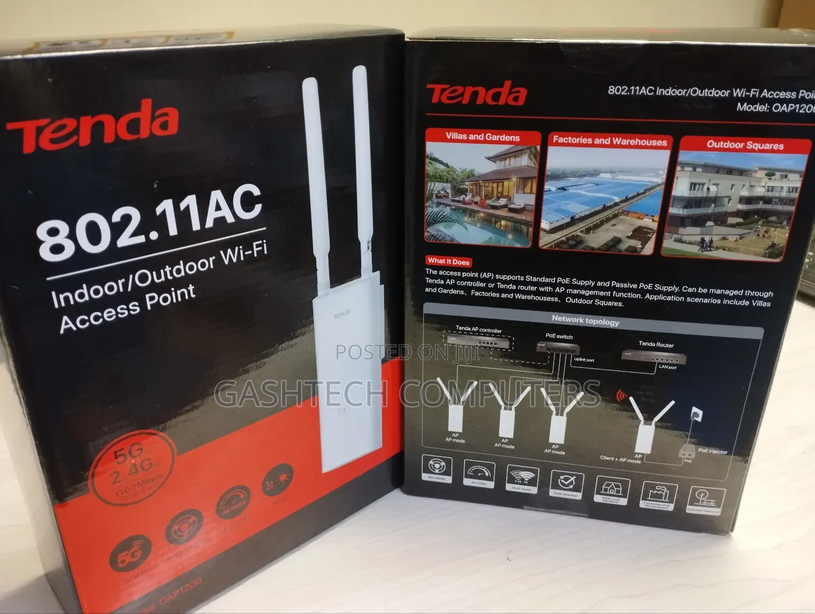 The Gigabit Dual-Band Indoor/Outdoor Access Point Oap1200