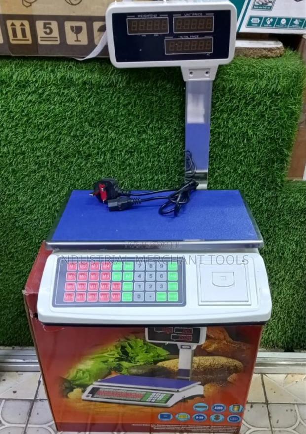 Receipt Weighing Scale - main view