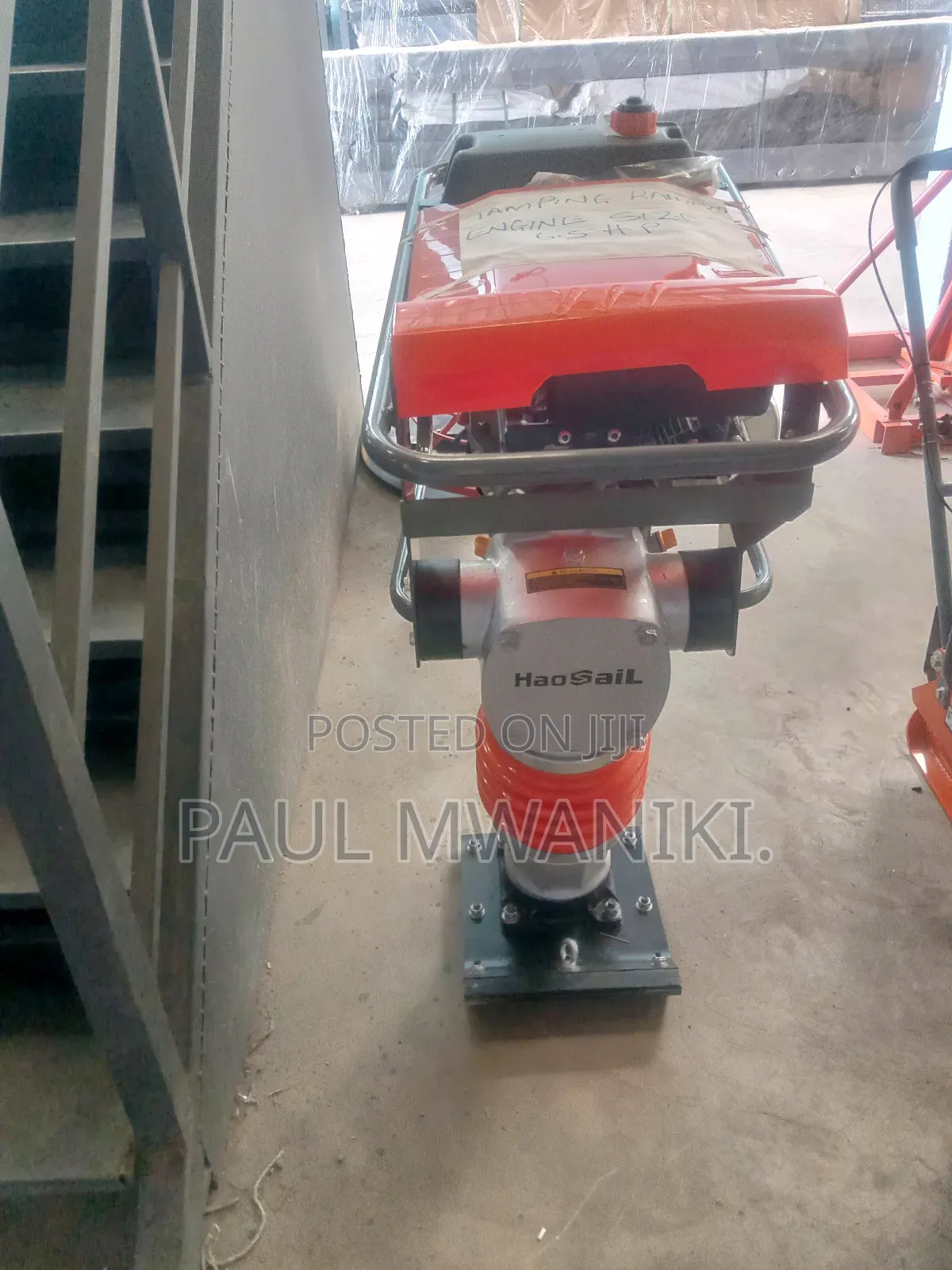6.5hp Tamping Rammer