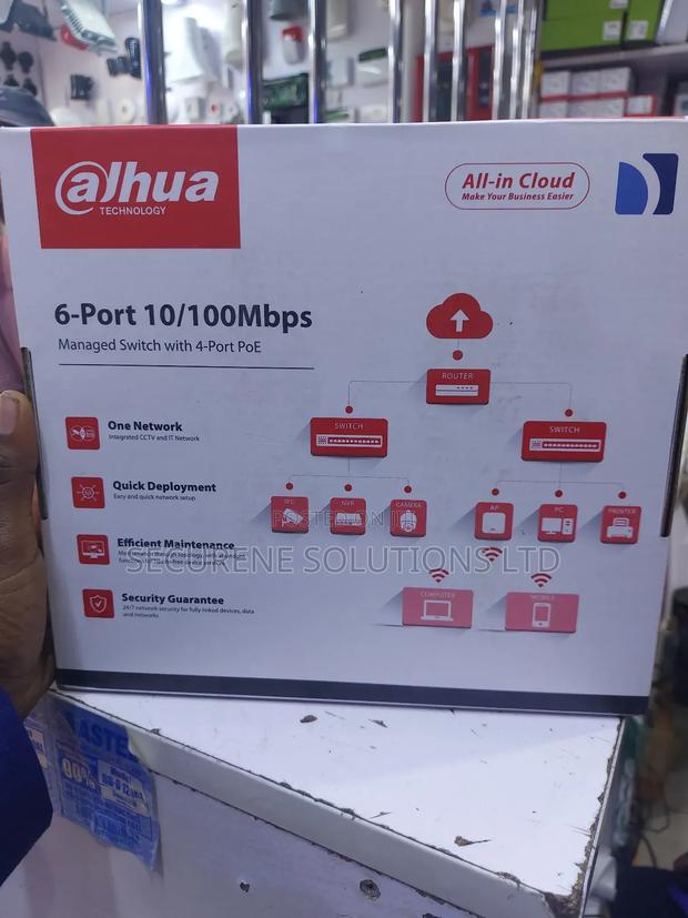 Dahua Poe Switch - CS4006-4ET2ET-60 - thumbnail 3