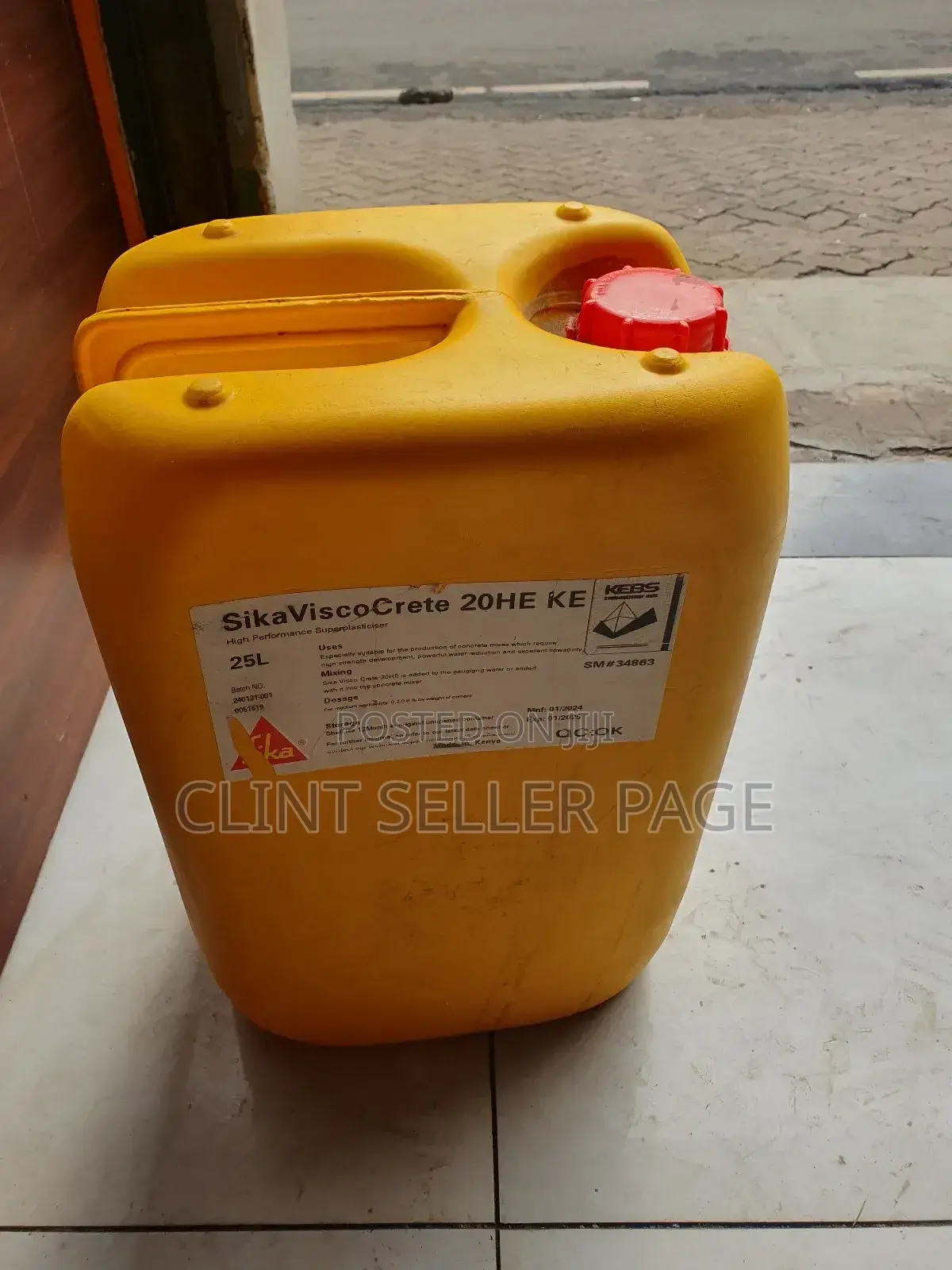 Sika Viscocrete 20he/ Flow Crete.