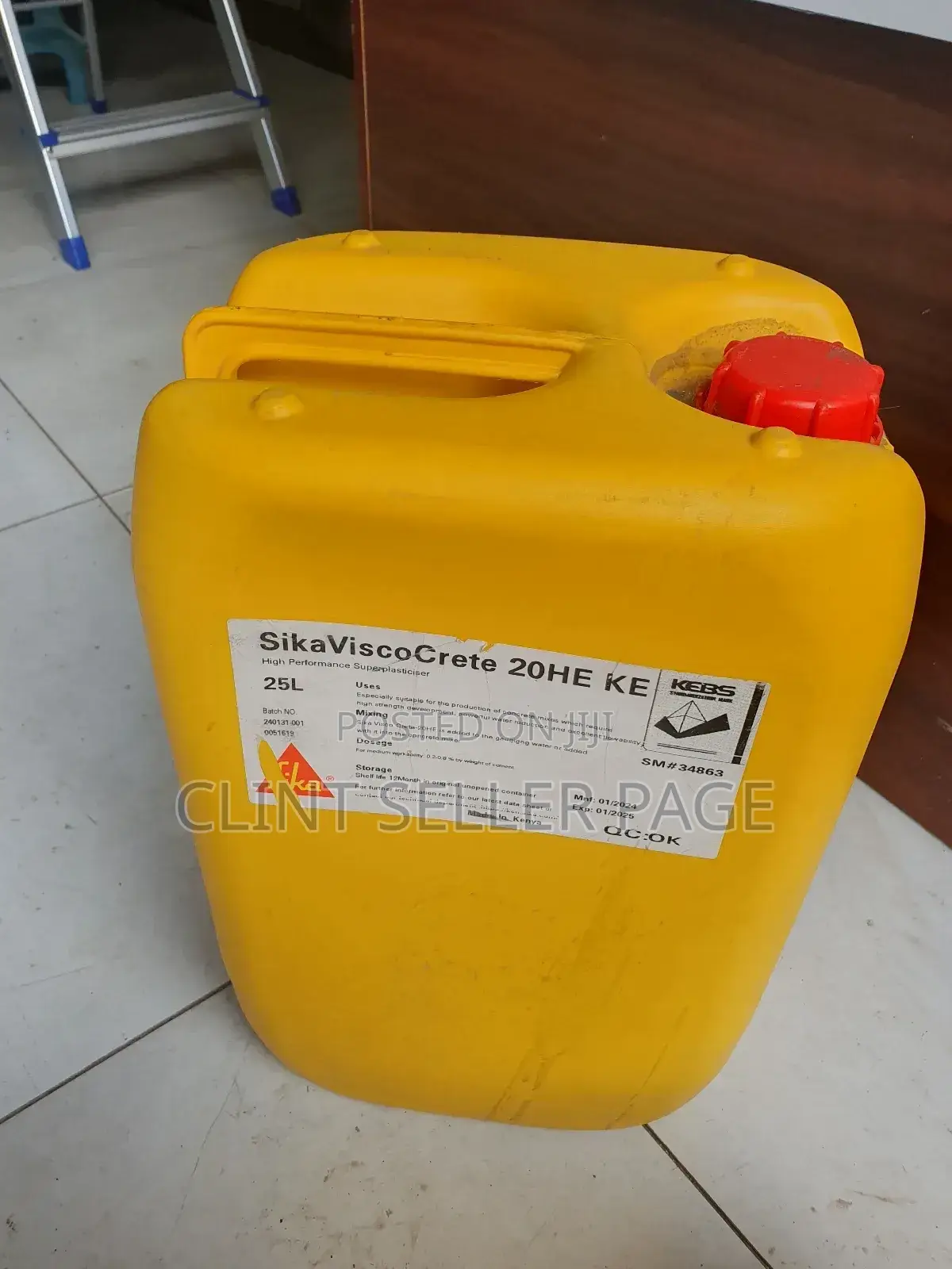 Sika Viscocrete 20he/ Opti Crete.