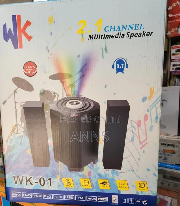 Wk Sounds Systems 2.1 Woofer Mtungi