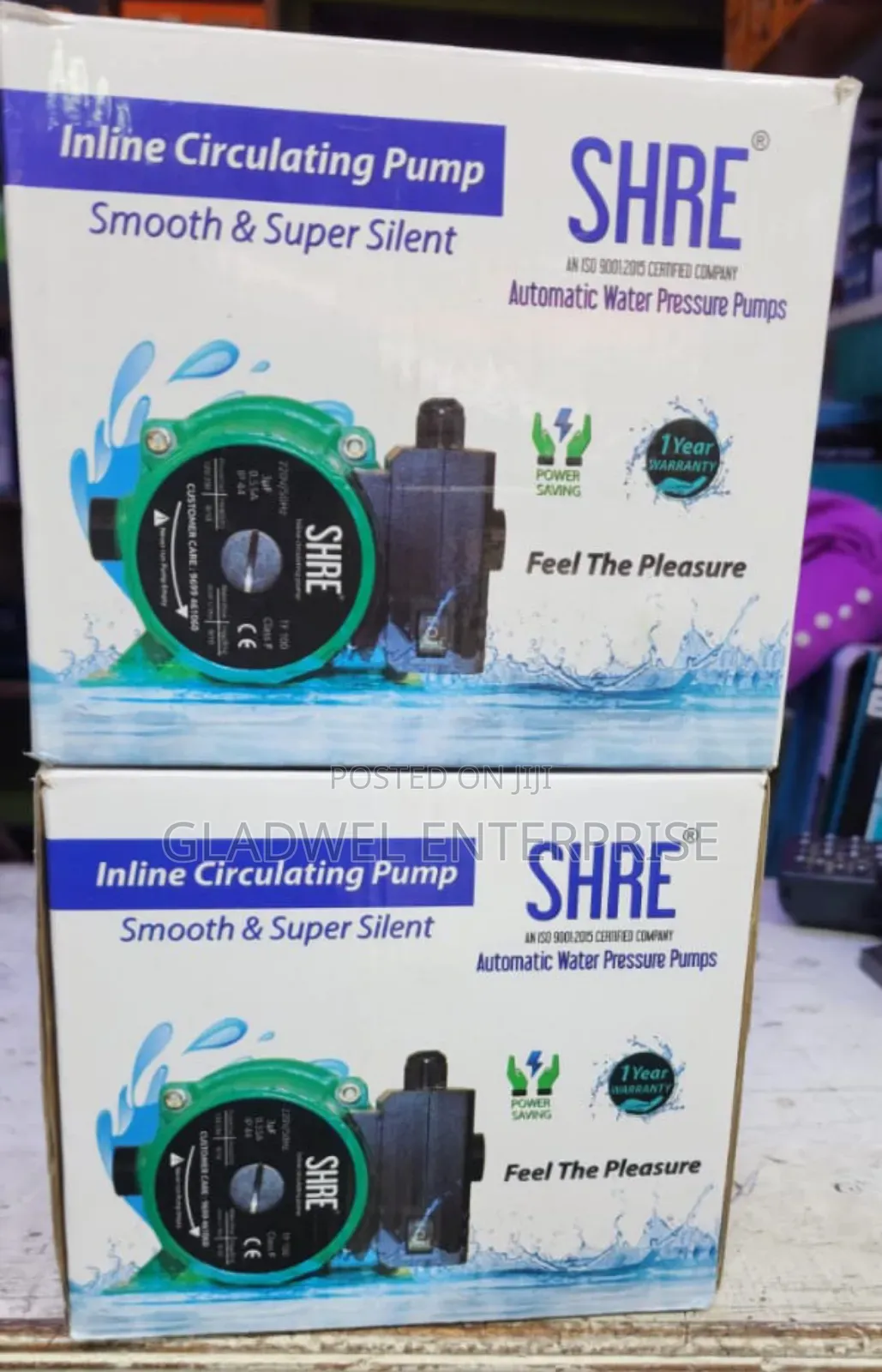 Inline Circulating Pump Smooth and Super Silent/Made Inindia