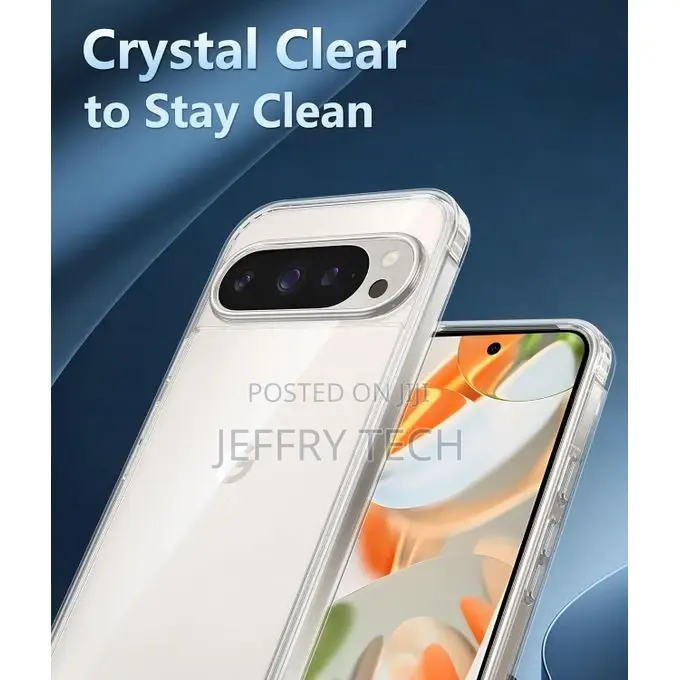 Clear Phone Case for iPhone Google Pixel 9 Pro XL