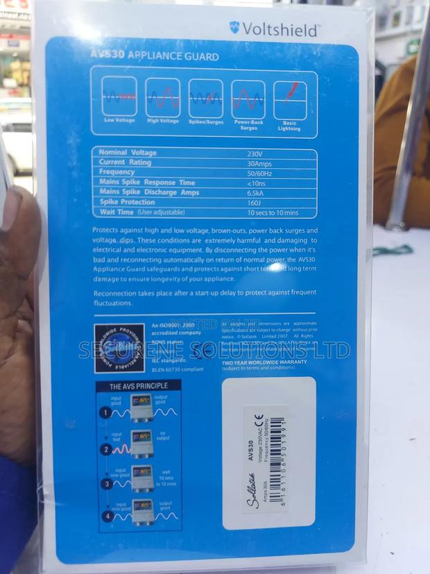 Sollatek Automatic Voltage Switcher 30 Amps (Avs30) - thumbnail 2